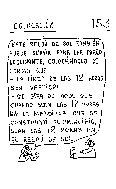 Colocación 06 del reloj vertical