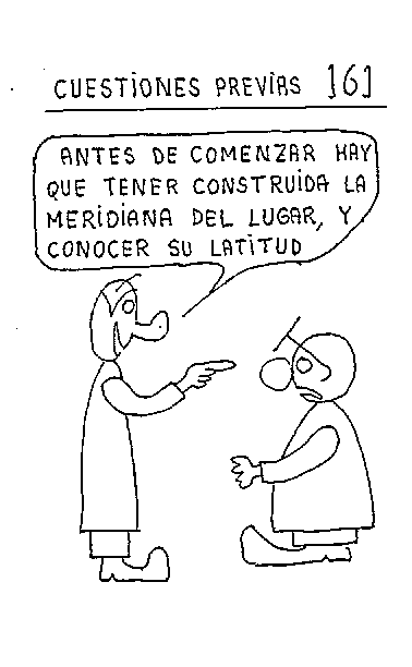 Cuestiones previas 01 del reloj ecuatorial