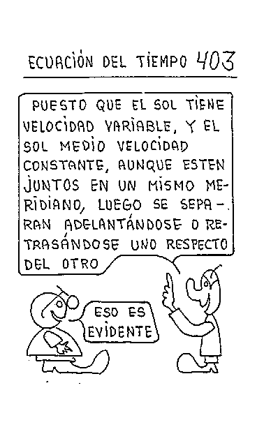 Ecuación del tiempo 01